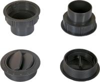 24-0769 Дефлектор серый D70 под гофру 47мм