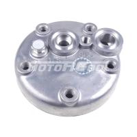 RC-U08585 Крышка компрессора на Sanden 5Н, выходы - горизонтальные, вход Ø 16,5 мм., выход Ø 16,5 мм, аварийный клапан