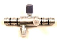 RC-U07288 Сростка аналог Carrier сталь 16,1 [3/4"] с портами под маслоотделение [9/16"] ORFS заправочный порт L [13mm]