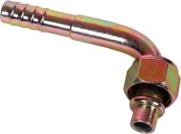 13-0672 Фитинг стальной 10мм 1/2 №8х90˚