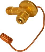 21-1147 Терморасширительный вентиль универсальный Титан ТРВ R134a и 1.5Т FLARE 5/8-18UNFх3/4-16UNF