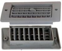 24-2137 Дефлектор серый 155х75 2 крепежных отверстия