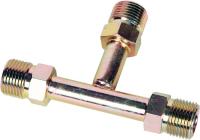 13-1557 Фитинг стальной 16мм 3/4 №12 O-RING 1 1/16-14UNF тройник с наружной резьбой