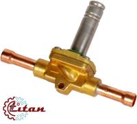 21-1038 Клапан соленоидный Титан EVR6 3/8 ODF Nс аналог Danfoss 032L1212 пайка