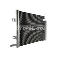 Радиатор 350х405х20 мм, встроенный ресивер [фильтр-осушитель]