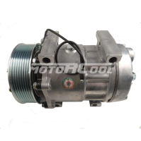 Автомобильный компрессор кондиционера RC-U08083К2 MotorCool Аналог Sanden 7H15