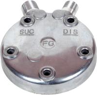 01-0904 Крышка компрессора вертикальная Титан 5H 3/4 16 UNF 7/8 14 UNF FL 5625