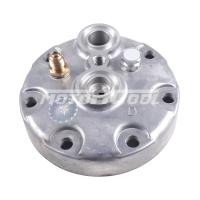 RC-U08179 Крышка компрессора на Sanden 7Н, выходы - горизонтальные, вход Ø 16,5 мм., выход Ø 16,5 мм, аварийный клапан