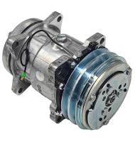 Автомобильный компрессор кондиционера RC-U0825 MotorCool Аналог Sanden 5H14