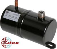 17-2792 Ресивер вертикальный автомобильного кондиционера Титан 102ммх184мм под пайку х 1-14UNF ORFS аналог 3ACP084 Zanotti FZ 229