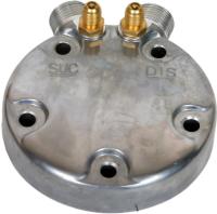 01-2030 Крышка компрессора вертикальная Титан 5H 2x1 14 UNF с заправочными портами N NSS