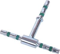 13-1130 Фитинг аналог Manuli 8мм 3/8 №6 тройник