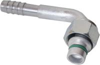 13-1054 Фитинг алюминиевый 10мм 1/2 №8х90˚