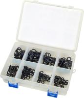 13-1528 Набор колец 240шт Черный