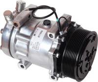 01-1236 Автомобильный компрессор кондиционера Титан 7H15 PV8 12V Direct Mount вертикальные выходы