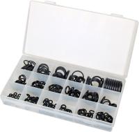 13-1531 Набор колец 260шт Черный