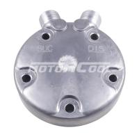 RC-U08176 Крышка компрессора на Sanden 5Н, выходы - вертикальные, O-Ring, 1"-14UNS, 1"-14UNS