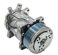 Автомобильный компрессор кондиционера RC-U0805 MotorCool Аналог Sanden 5H14