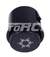 RC-U0921 Кнопка вкл./выкл. кондиционера с подсветкой 12V. Отв. под установку: Ø 20,5 мм. Глубина посадки min 25 мм