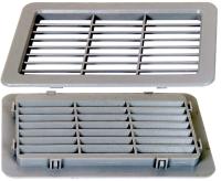 24-0528 Решетка декоративная серая 192х122