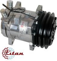 01-0696 Автомобильный компрессор кондиционера Титан 5H11 A2 12V вертикальные выходы