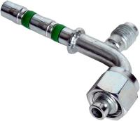 13-2717 Фитинг аналог Manuli 8мм 3/8 №6х90˚ O-RING 5/8-18UNF