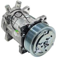 Автомобильный компрессор кондиционера RC-U0809 MotorCool Аналог Sanden 7H15