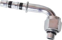 13-1129 Фитинг аналог Manuli 8мм 3/8 №6х90˚ O-RING 5/8-18UNF