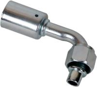 13-1956 Фитинг стальной 10мм 1/2 №8х90˚ O-RING 3/4-16UNF