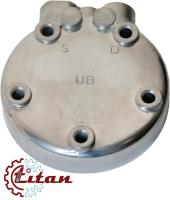 01-0694 Крышка компрессора вертикальная Титан 5H с фланцевым соединением UB 50009
