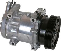 Автомобильный компрессор кондиционера Титан 7V16 PV6 12V для Largus