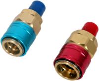 23-0413 Комплект быстросъемных муфт 180˚ без вентилей