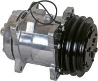 01-1014 Автомобильный компрессор кондиционера Титан 5H11 A2 24V горизонтальные выходы
