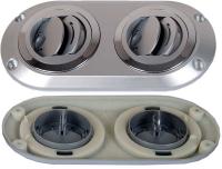 24-0811 Дефлектор серый 204х100