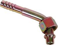 13-1097 Фитинг стальной 10мм 1/2 №8х45˚