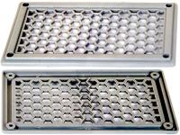 24-0311 Решетка декоративная серая 198х114