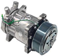 Автомобильный компрессор кондиционера RC-U0810 MotorCool Аналог Sanden 7H15