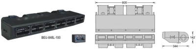 10-1428 Испаритель кондиционера BEU 848L-100 12V LHD O-Ring