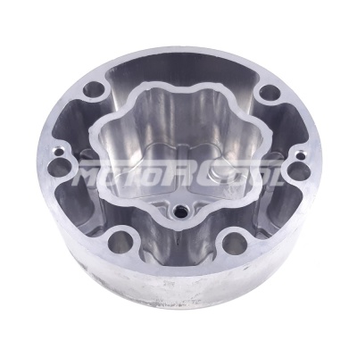RC-U08583 Крышка компрессора на Sanden 7Н, выходы - горизонтальные, O-Ring, 3/4"-16UNF, 7/8"-14UNF