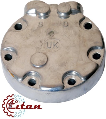 01-0611 Крышка компрессора вертикальная Титан 7H с фланцевым соединением UK 5639