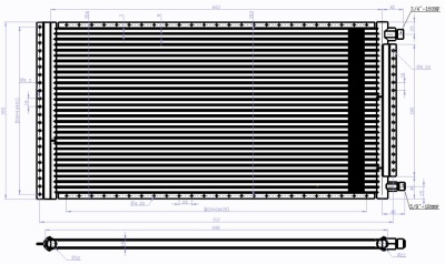 20-0936 Конденсатор кондиционера Титан 14х27х18мм