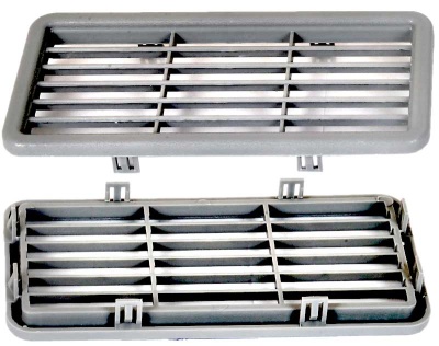 24-0804 Решетка декоративная серая 160х78