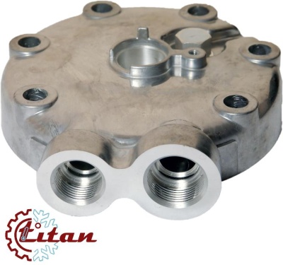 01-0610 Крышка компрессора вертикальная Титан 7H вн 3/4 16 UNF 7/8 14 UNF с клапаном сброса давления WJ NSS