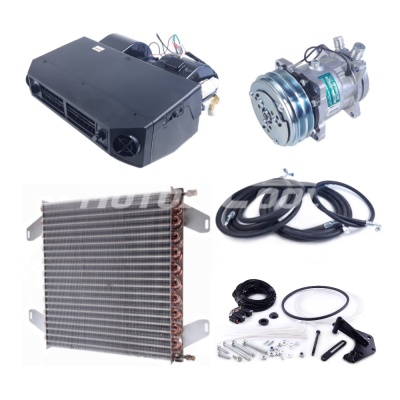 Комплект кондиционера МК3011 [ХТЗ-150 / ХТЗ-170, подкапотный, 24V]