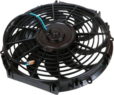 08-0755 Вентилятор 12" Титан 12V Pusher 80W "S"