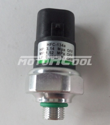 Датчик давления Acura/Lexus/Toyota, OE: 80440-SZ5-003/88645-20050; M11-P1.0, Male. HP: 3.14 Mpa Off, MP: 1.52 Mpa Off, LP: 0.196 Mpa Off, HFC-R134a
