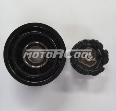 RC-U08468 Комплект: Шкив, Демпфер: Renault, NipponDenso, 6SEU14C, 6-PK D 130/126, h 28, H 38, d 35