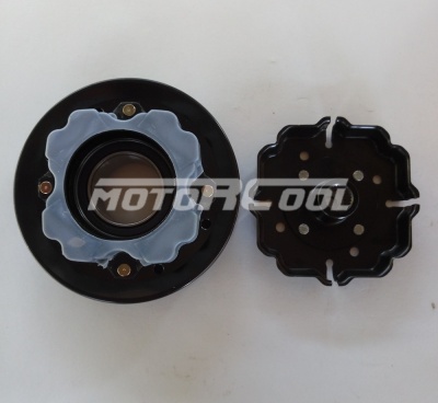 RC-U08441 Комплект: Шкив, Демпфер: Benz W168, NipponDenso, 6SEU12C, 5-PK, D 116/110, h 26, H 41, d 35 0002305911/ 0002307911/ 0002309411
