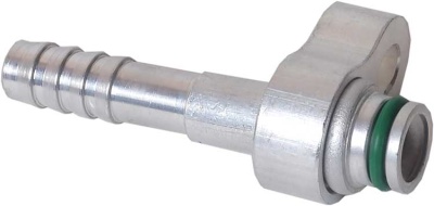 13-1003 Фитинг алюминиевый 10мм 1/2 №8х180˚ NECK с фланцем