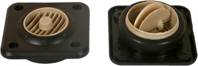 24-0853 Дефлектор черно-бежевый 97х97